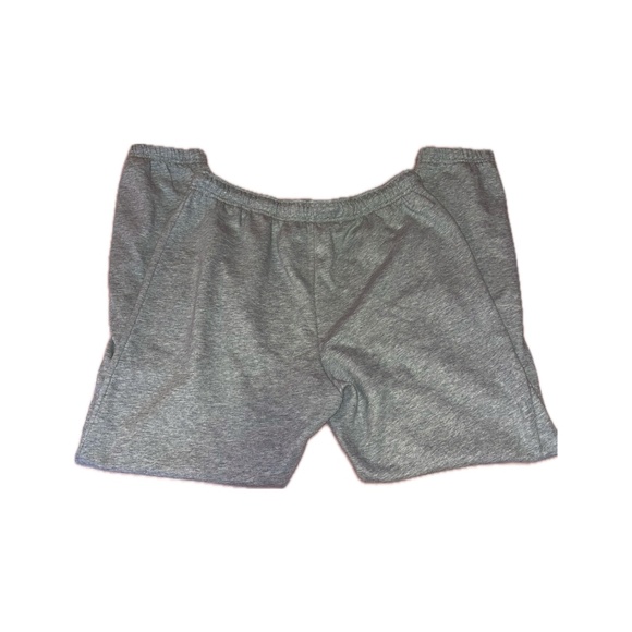 Athletic Works Gray Sweatpants with Black Zippers (Large) - Picture 2 of 2